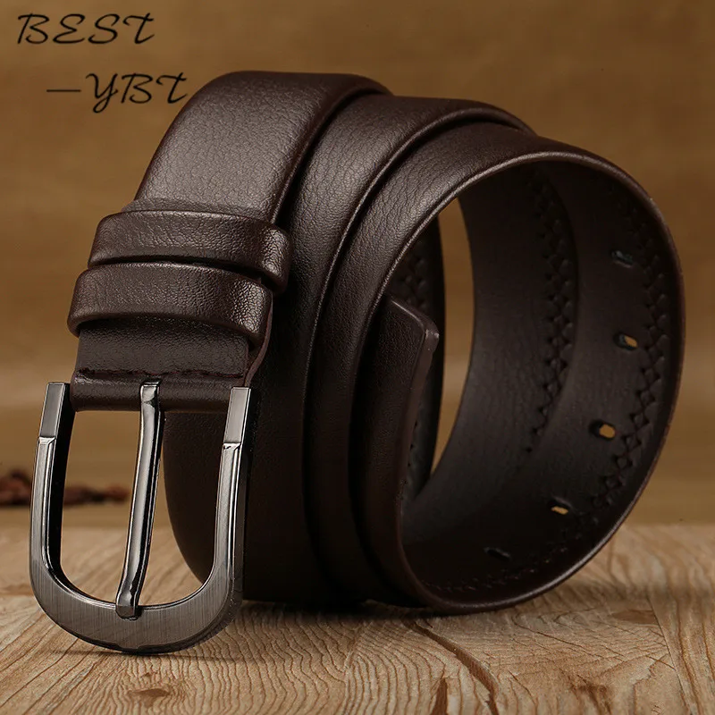 2016 New leather men's belt tide men casual pin buckle fashion factory direct wholesale | Аксессуары для одежды