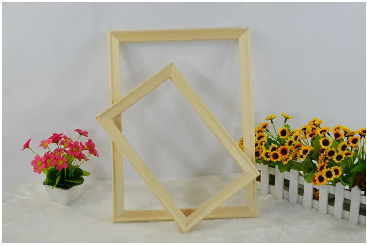 Diy картина маслом по номерам рамка Комбинированная рамка, деревянная рамка 40x50 см(12*16 дюймов) внутренняя рамка без картины TF06