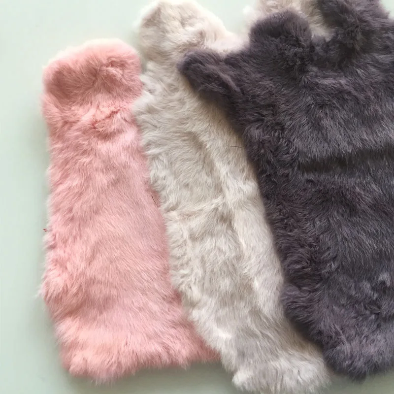 

Multicolor Real Rabbit Fur Sale By Whole Piece Fluffy Rabbit Leather Fur DIY Home Decor Clothing Accessories High Quality