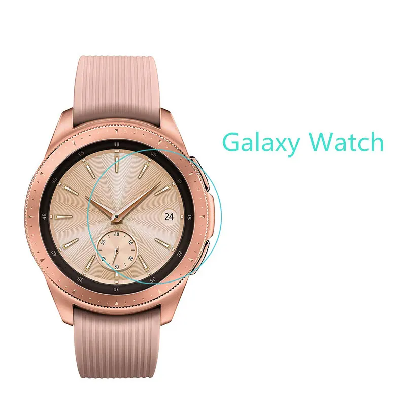 Защитная пленка для экрана для samsung Galaxy Watch 42 мм 46 мм, сменная Противоударная защитная пленка из закаленного стекла, аксессуары для смартфона