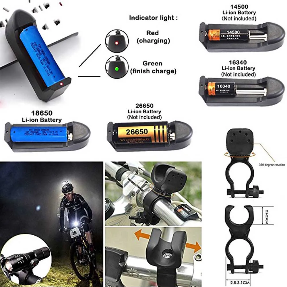 Набор сигнальных огней XMLT6 CREE светодиодный супер яркий высокий люмен