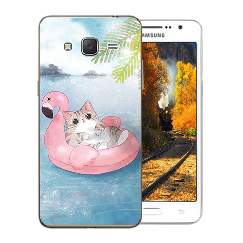For Samsung Galaxy Grand Prime Phone Case Slim TPU Silicon Horse Pattern for G530F G531H G530FZ G5306W G5309W Full Protect Funda |