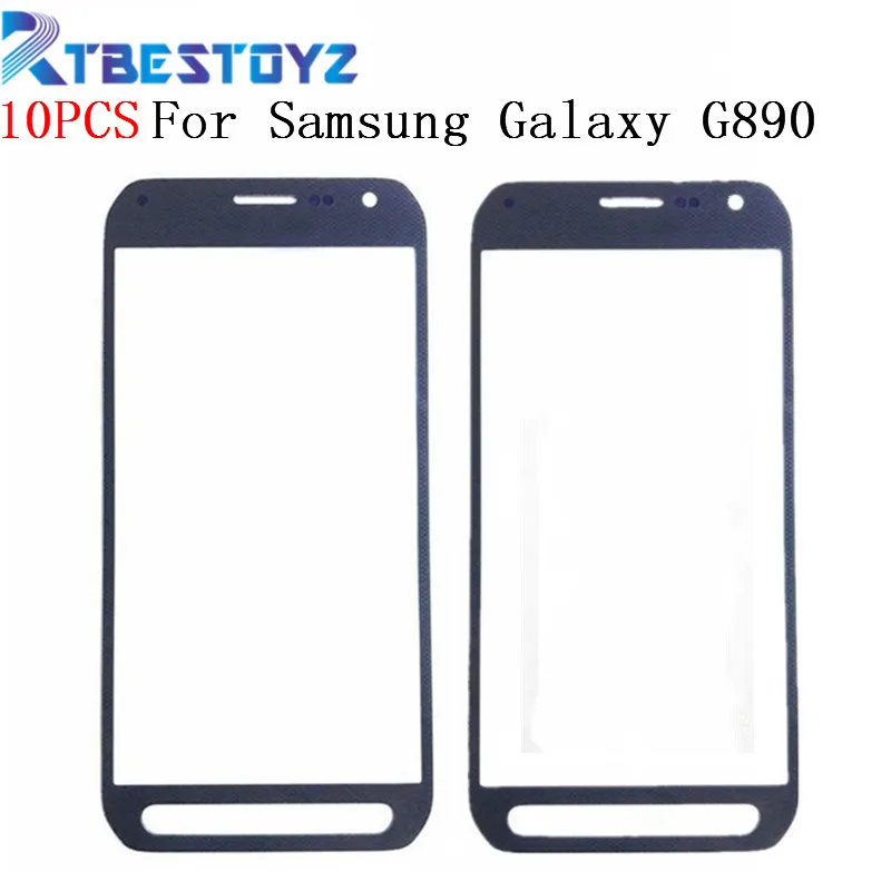 RTBESTOYZ 10 шт./лот сменная сенсорная панель для Samsung Galaxy S6 Active G890 передний ЖК дисплей