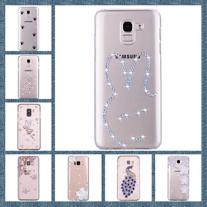 Блестящий чехол для Samsung Galaxy A30 A50 J7 2016 A8 Plus A5 2018 S8 S9 S7 Edge J5 J3 A3 A7 2017 со
