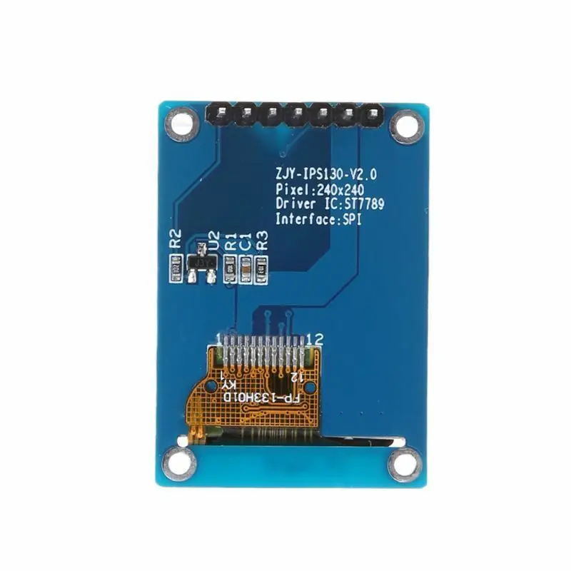 1 3 дюйма цветной 240Х240 IPS TFT ЖК дисплей плата модуля ST7789 7 Pin 4 Wire RCmall|Дисплеи| |