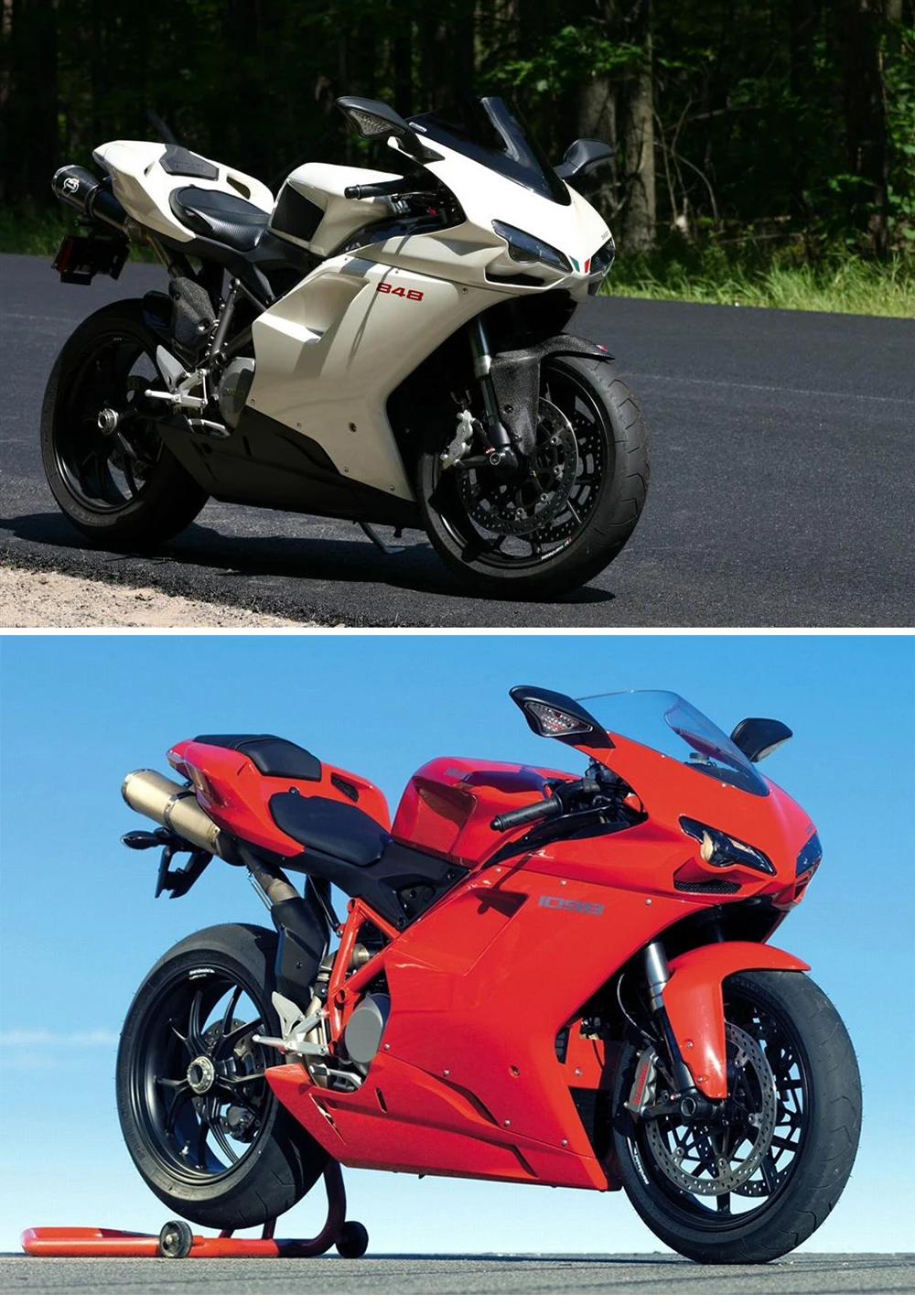 Kemimoto для Ducati 1098R 1198 \ S 1198R мотоциклетные поворотники заднего вида зеркала для DUCATI 848 1098 1098S после рынка