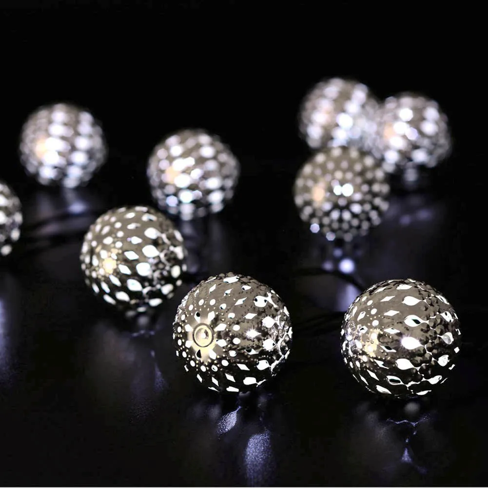 TAMPROAD 10 LED гирлянда сказочные огни шарик Марокко стиль для внутреннего уличного