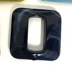 dark blue square 20 шт./лот, акриловые цепочки и ожерелья, связанные с сумкой цепочки, аксессуары, женские Украшения, самодельные детали, очки, цепочки, компоненты, N082-83 - Цвет: dark blue square