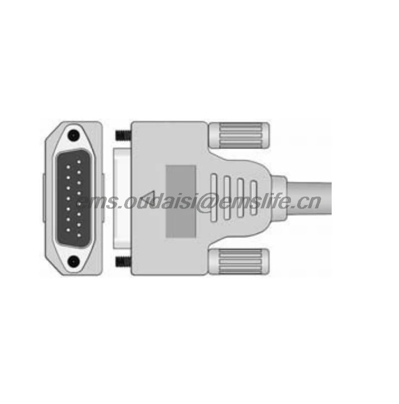 Соединитель Nihon kohden EKG DB15pin для ЭКГ-кабеля запасные части пациента и кардиографии |