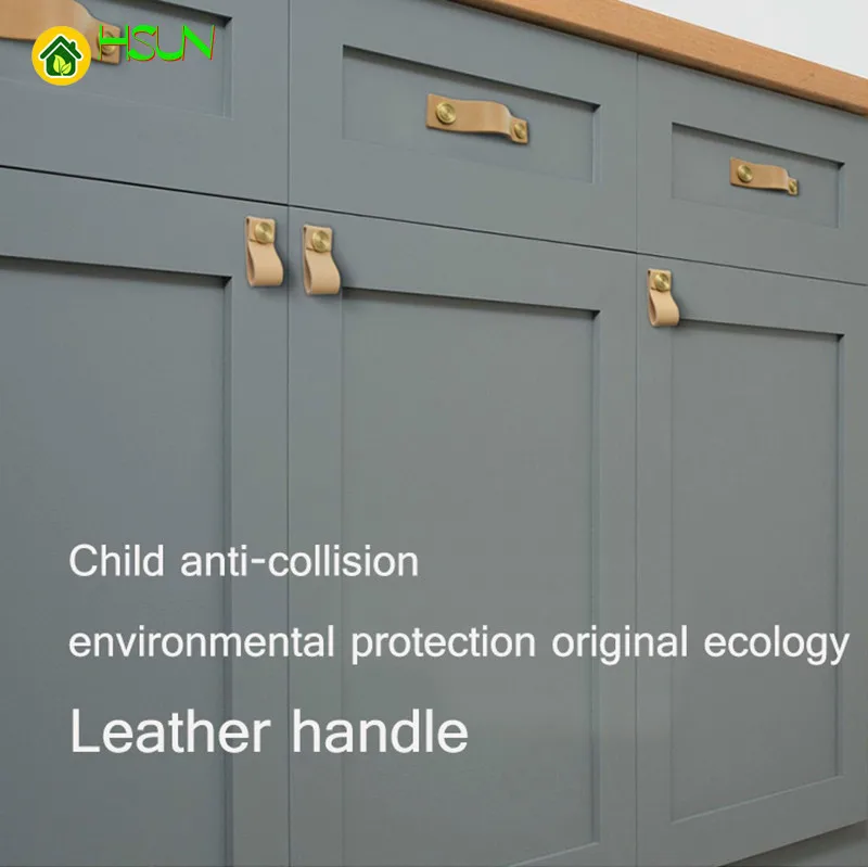 3 цвета/латунные ручки и из мягкой кожи для мебельного шкафа нагрудный ящик