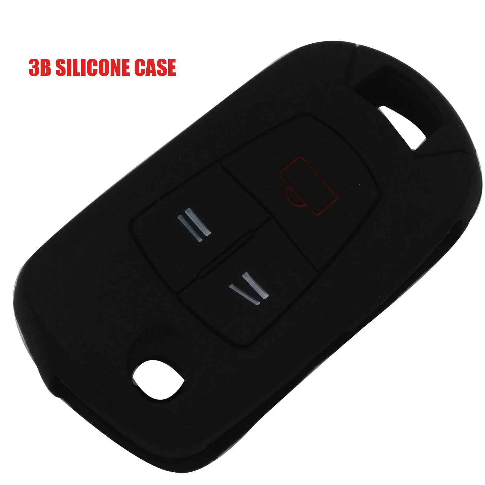 3b silicone case Jingyuqin 2/3 кнопочный пульт дистанционного управления флип-чехол для ключей Автомобильный Чехол-брелок для Opel Vectra Antigo Omega Suprema Agile Монтана - Количество кнопок: 3b silicone case