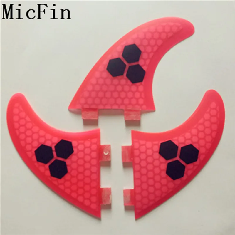 Micfin стекловолокно и сотовый плавник для доски для серфинга Подруливающее устройство FCS 2 плавник для серфинга FCS FUTURE FCS 1 FCS II размер коробки M три набора