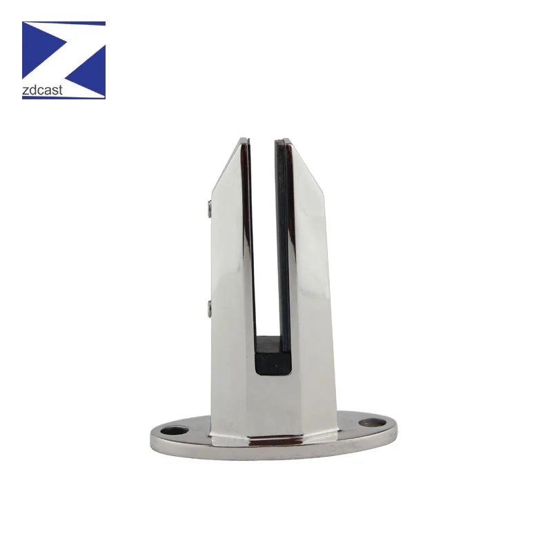 Балюстрады поручни зеркало из нержавеющей стали овальный балкон 12 мм стеклянные