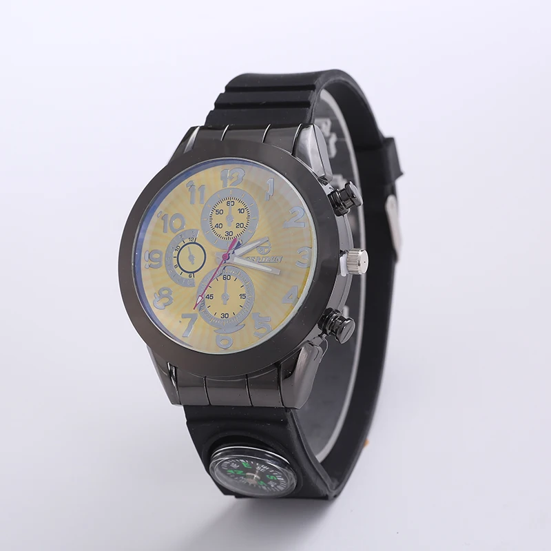 Прямая поставка 2017 Топ бренд роскошные армейские силиконовые деловые кварцевые