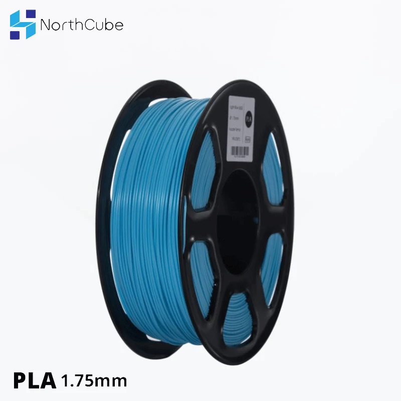 Нить PLA для 3D принтера 1 75 мм кг (0 02 фунта) +/ светло голубой цвет|Материалы 3D-печати|