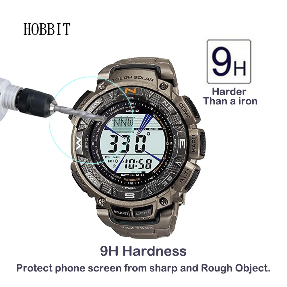 Защитный экран для Casio 0 3 мм 2.5D 9H закаленное стекло защита от царапин Смарт часы