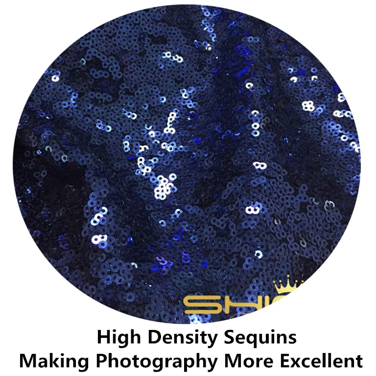 ShinyBeauty темно синие блестки фон для фотосъемки 7x7ftSequin шторы свадьбы с пайетками