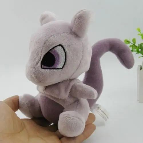 Покемон Оригинал Mewtwo мягкая плюшевая игрушка кукла 6 дюймов Новинка|doll stuffed|toy