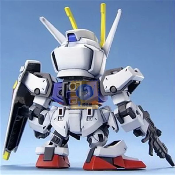 Bandai Gundam сборочные модельные игрушки: SD семян удар собранная модель нет
