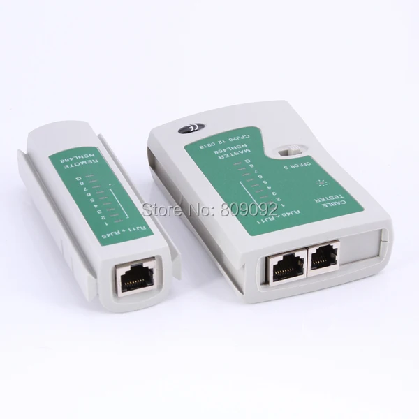 Тестер сетевого кабеля RJ45 RJ11 Cat5e Cat6 LAN USB с ЖК дисплеем инструмент для тестирования