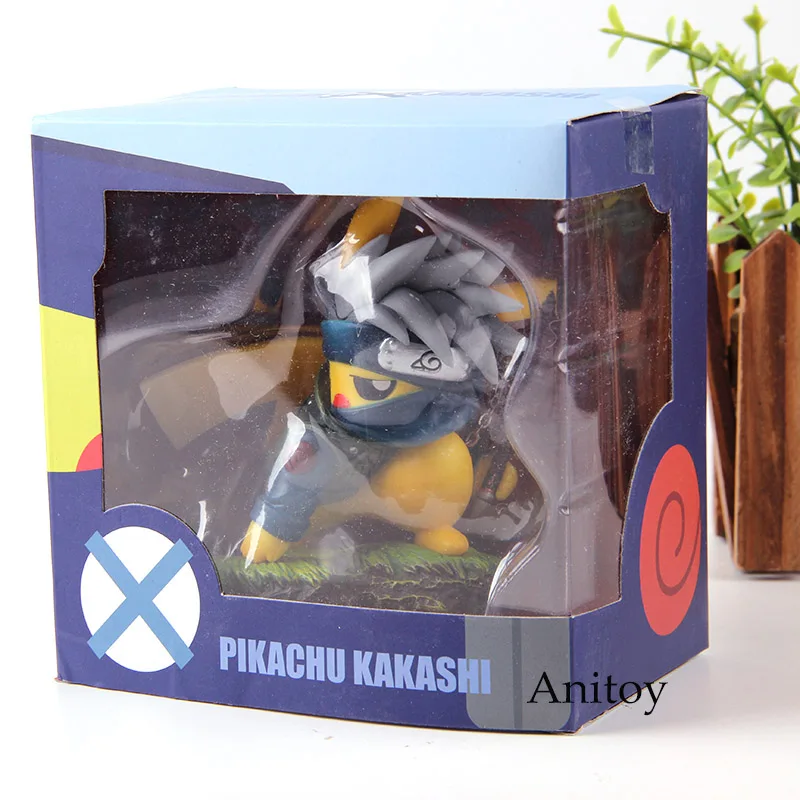 with retail box Косплей Персонаж Аниме Наруто Какаши Хатаке фигурка героя ПВХ Коллекция Модель Детские игрушки для мальчиков Подарки - Цвет: with retail box
