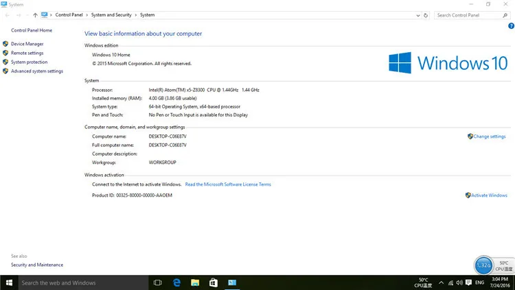 Мини-ПК MeeGOPad T09 4 ГБ/32 ГБ тип-c мини-ПК Коробка Windows 10 Intel x5-Z8300 двухдиапазонный Wifi 2,4 г/5 г 1000 Мбит/с LAN компьютерная карта
