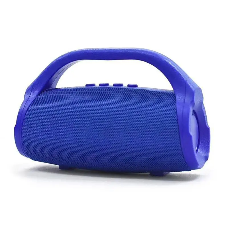 Blue BS118 беспроводной Bluetooth динамик двойной громкоговоритель Открытый Портативный вставной карты мини Bluetooth V4.2 сабвуфер - Цвет: Blue