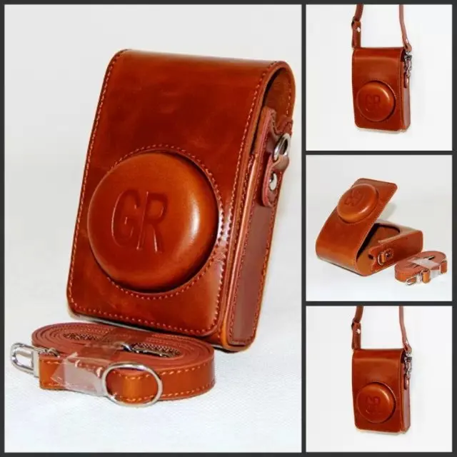Высокое качество сумка для камеры чехол подходит Ricoh GR камера имитация PU кожаный