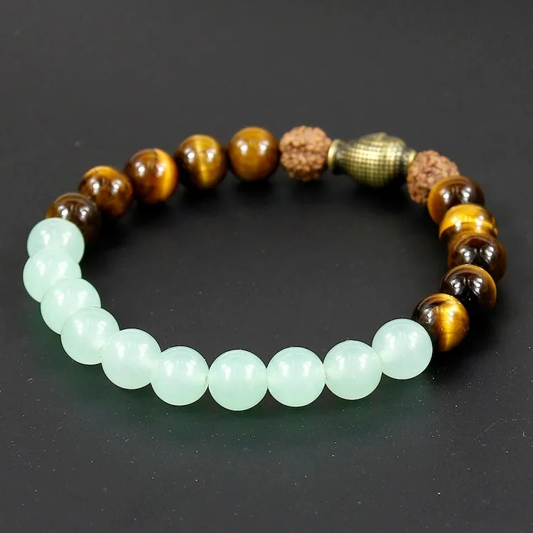 Браслеты из натурального камня браслет винограда и бусин в виде Тигрового Глаза