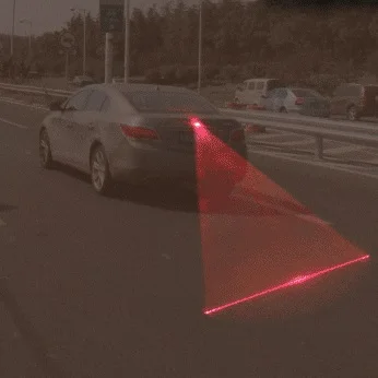 Автомобильный стайлинг хвост Лазерная противотуманная фара Безопасность