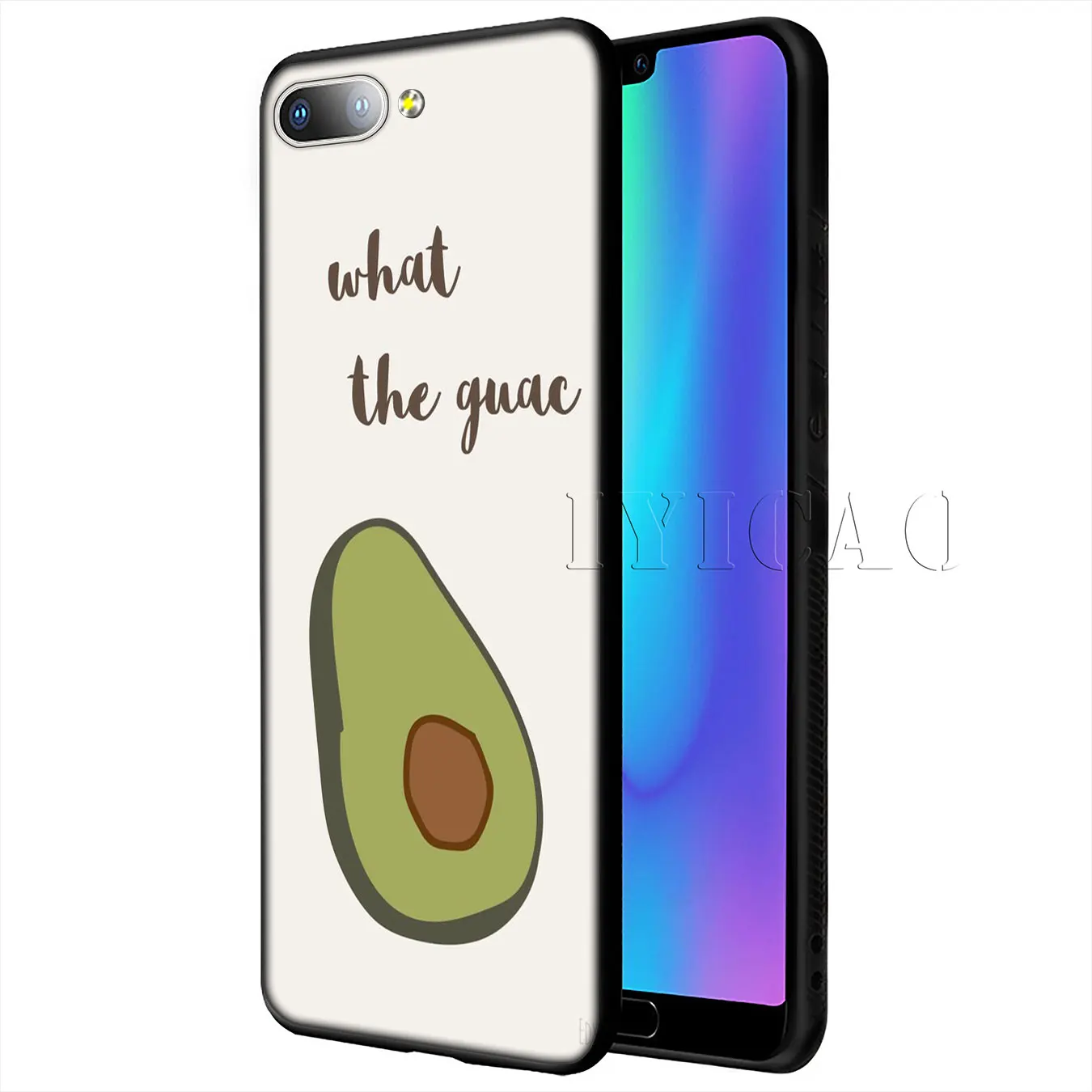 IYICAO Art Funny Tumblr авокадо Мягкий силиконовый чехол для Huawei Y9 Y7 Y6 Prime 2019 Honor 20 8C 8X 8 9 9X 10 Lite