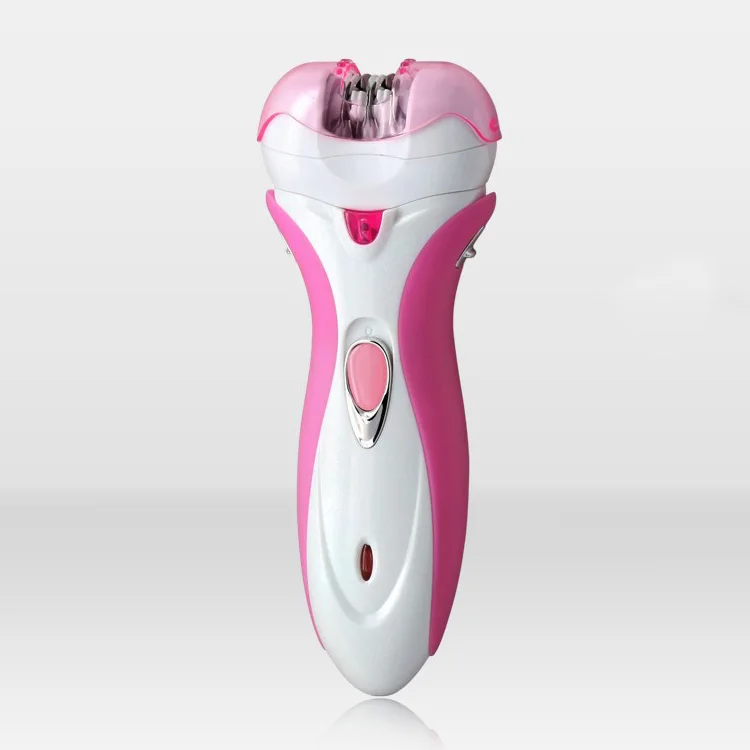 pink Kemei 4 в 1 перезаряжаемый электрический эпилятор для женщин, бритва для удаления омертвевшей кожи, Машинка для удаления волос, триммер для удаления волос depilador - Цвет: pink