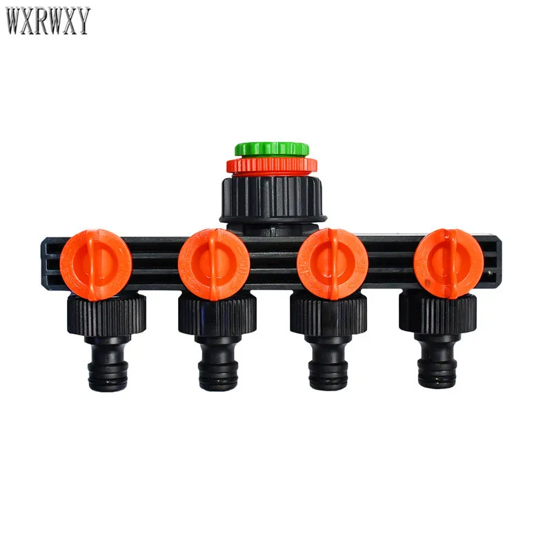 

Кран для орошения сада wxrwxy, 4-ходовой, делитель воды, 1 шт.