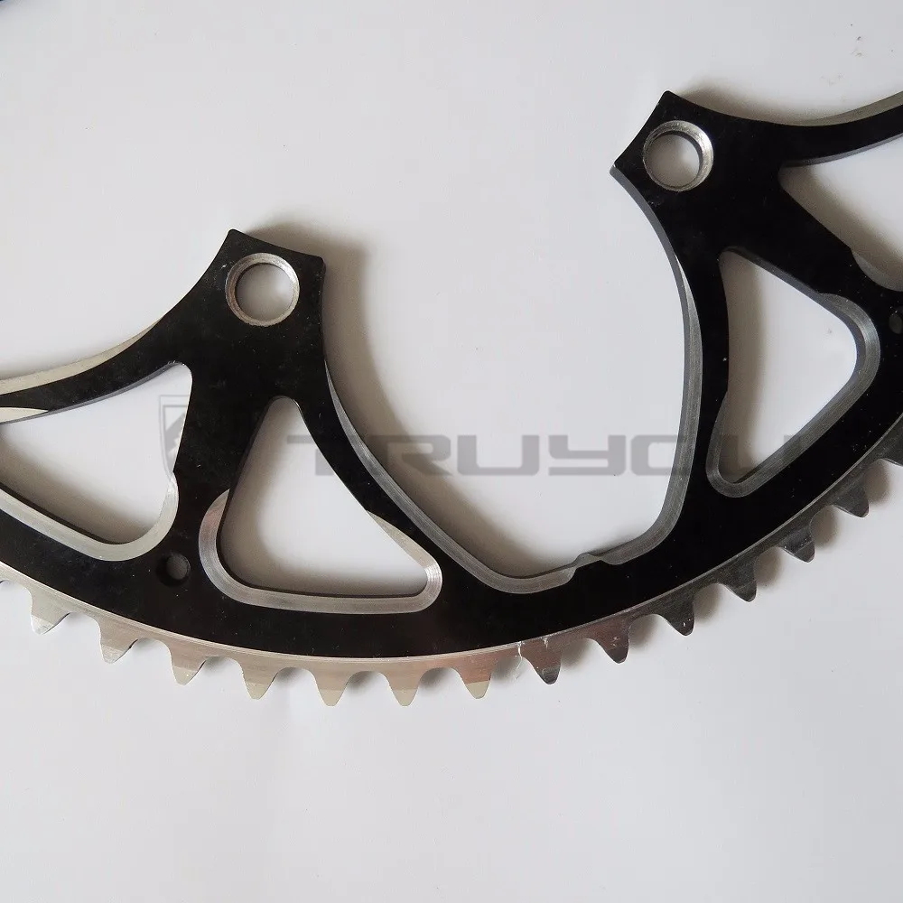 TRUYOU 130 BCD 68T 70T 75T 80T 85T 90T 120T Запчасти для велосипедов из алюминиевого сплава с ЧПУ, велосипедная звездочка, складная велосипедная цепь