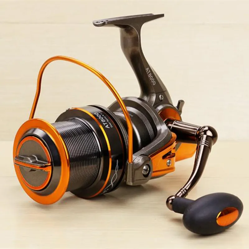 

2019 New Big Size Surfcasting Fishing Reel Distant Wheel 8000/9000 Series Spinning Reels 13 Bearing Big Size For Sea