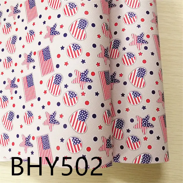 Бесплатная доставка 7 6*12 дюймов мультяшный рисунок Четвертого июля ткань из