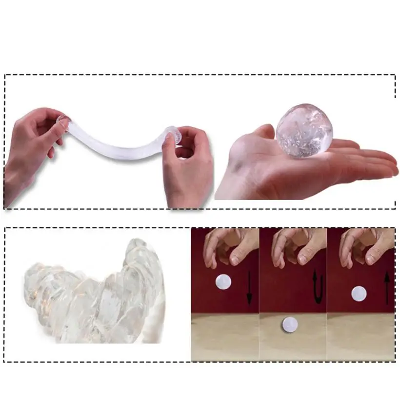 Прозрачная резиновая слизи Ароматизированная ванна для снятия стресса без боры