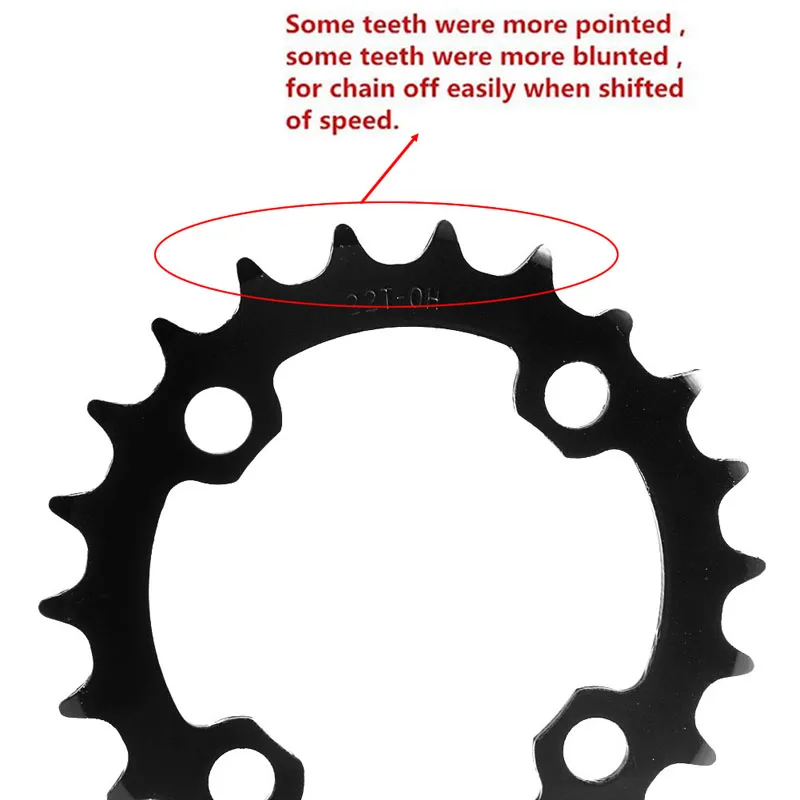 MTB Велосипедное кольцо цепи велосипеда цепное 22 T/32 T/42 T/44 T для SHIMANO Crankset New | Спорт и