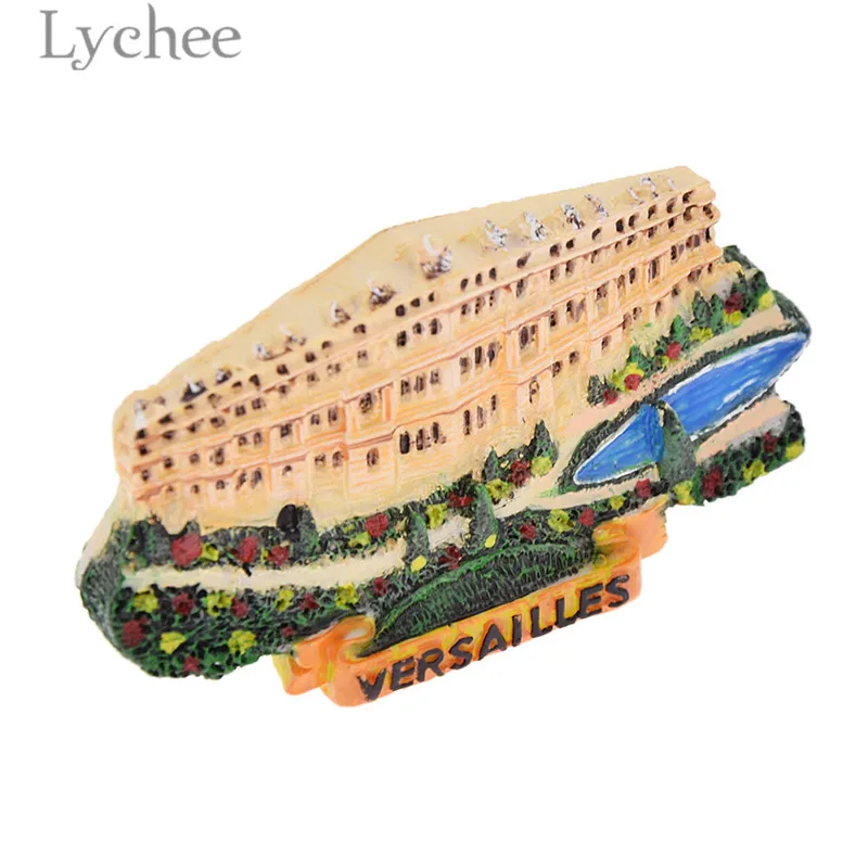 Lychee французский Версаль полимер магнит на холодильник ландшафтный магнитные