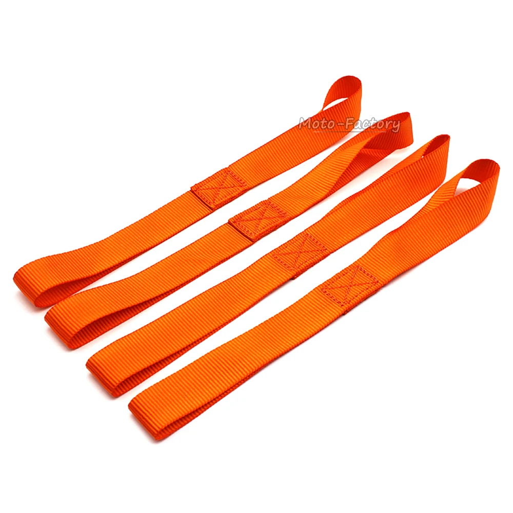4 шт. мягкие петли для мотоцикла с завязками буксировочные веревки