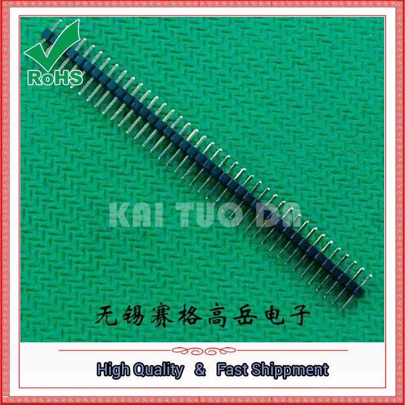 Штырьковый разъем 1*40Pin 1 27 мм Однорядный штырьковый 1x40PIN 40 контактный контактная