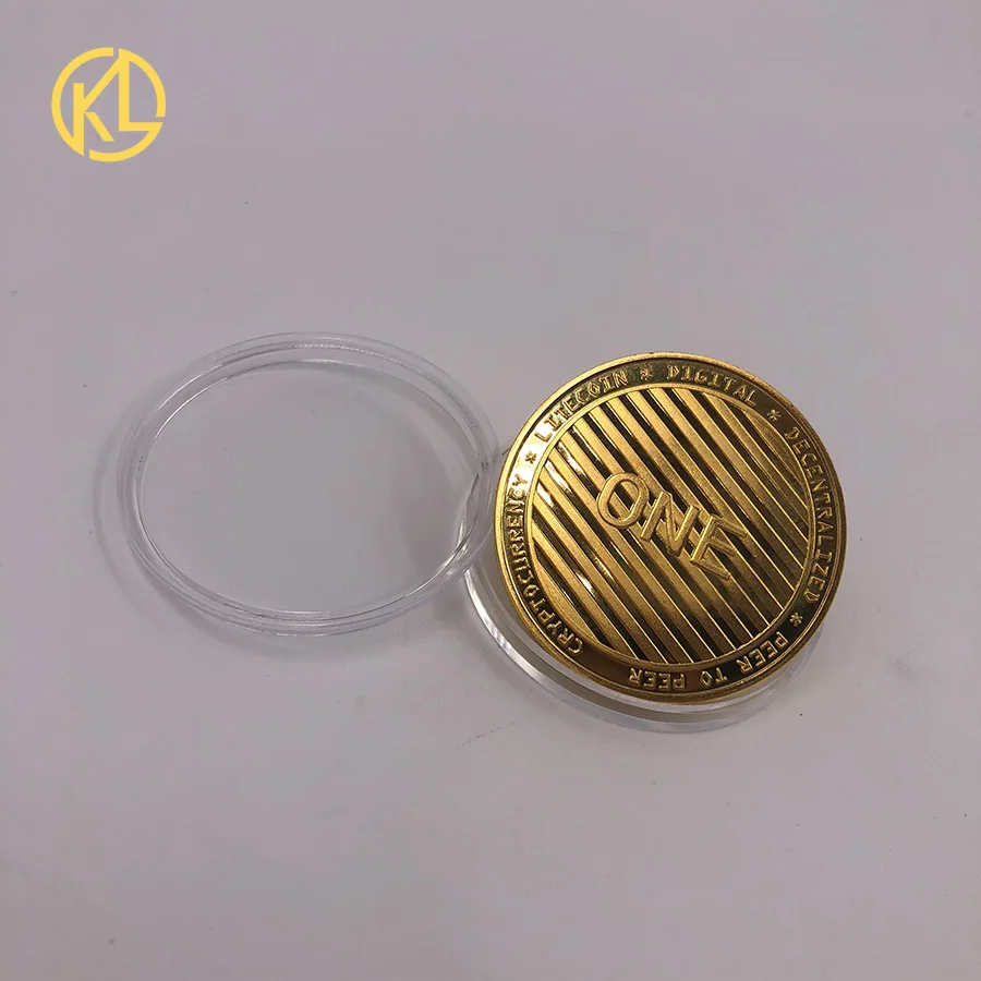 Золотистая Посеребренная монета Биткоин BTC Litecoin Ripple Ethereum Dash портативная EOS для