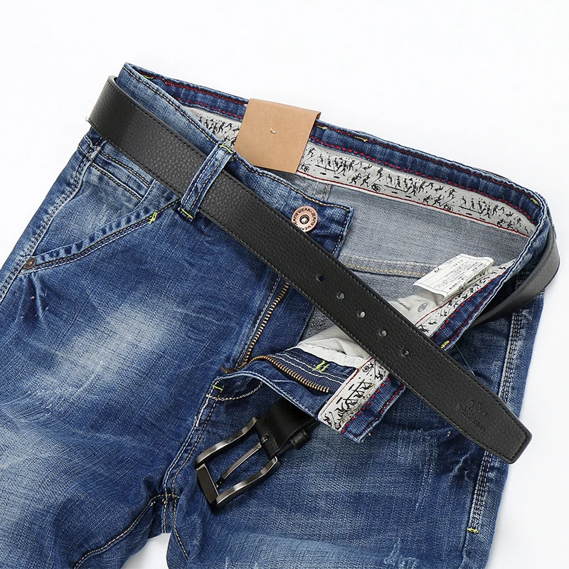 Мужские джинсовые шорты синие узкие из тонкой эластичной джинсовой ткани лето