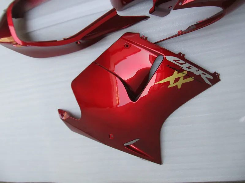 ABS Комплект Красного обтекателя Для HONDA CBR1100XX 97 98 99 00 01 02 03 CBR 1100XX 1997 2000 2003 набор