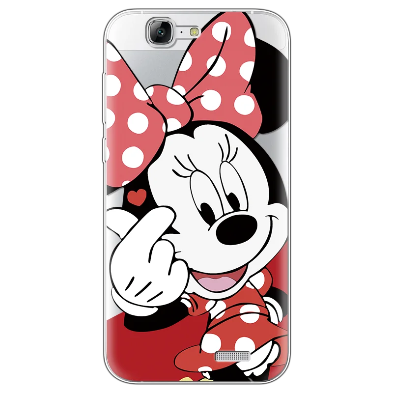 Мультяшный милый ТПУ защитный чехол для Coque huawei G7 прозрачный для huawei Ascend G7 C199 5,5 дюймов чехол задняя крышка с рисунком