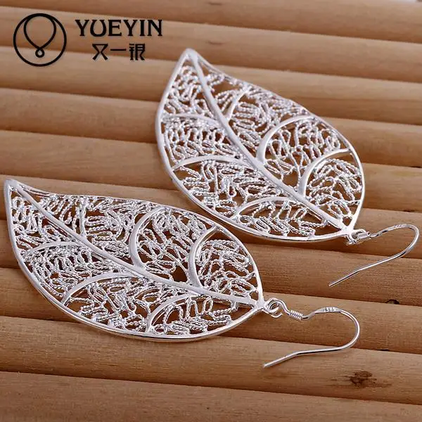 Новые Модные посеребренные ювелирные изделия женские серьги brincos оптовая