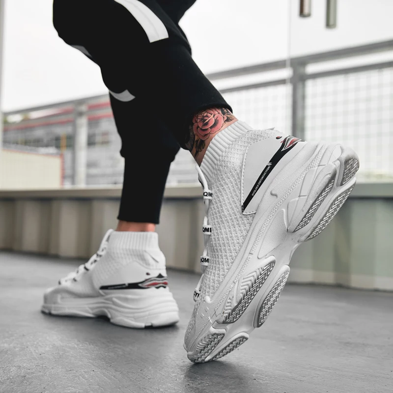 Спортивная обувь Bjakin Socks для мужчин и женщин бега на платформе с увеличением