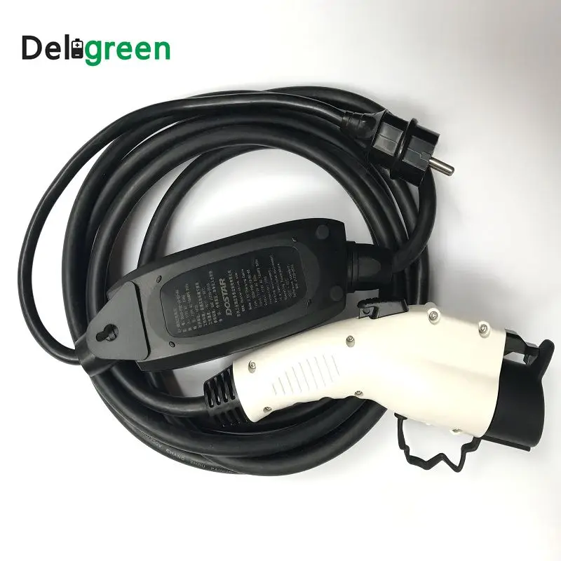 Duosida ev зарядное устройство type1 wallbox Level1 портативное домашнее для электромобилей с