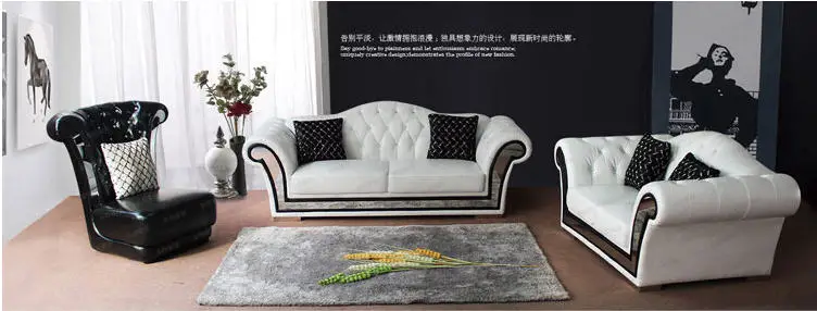 Комплект диванов из натуральной коровьей кожи секционные диваны в гостиную