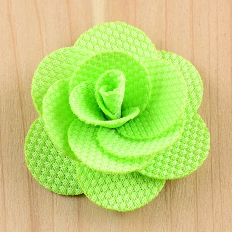 Новинка 32 шт./лот диаметр 4 см мини цветок для волос без зажима 16C в наличии с